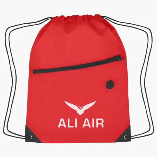 Hit Recycled Sports Pack With Front Zipper — view 24