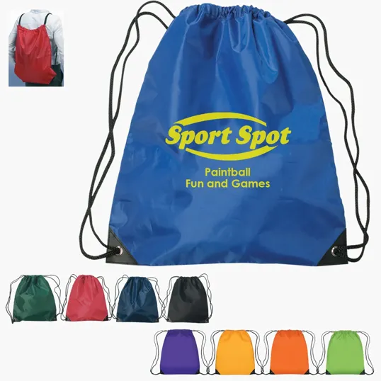 Large Hit Sports Pack Drawstring Bag