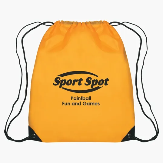 Large Hit Sports Pack Drawstring Bag — view 2