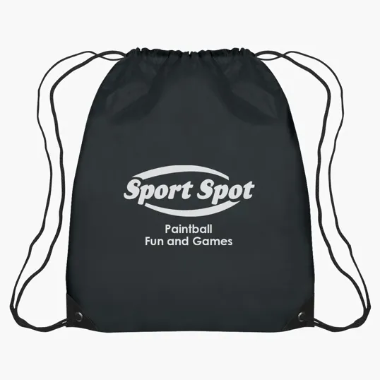 Large Hit Sports Pack Drawstring Bag — view 3