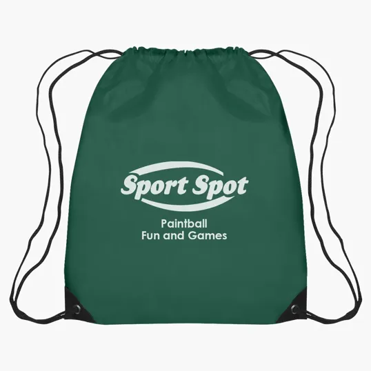 Large Hit Sports Pack Drawstring Bag — view 4