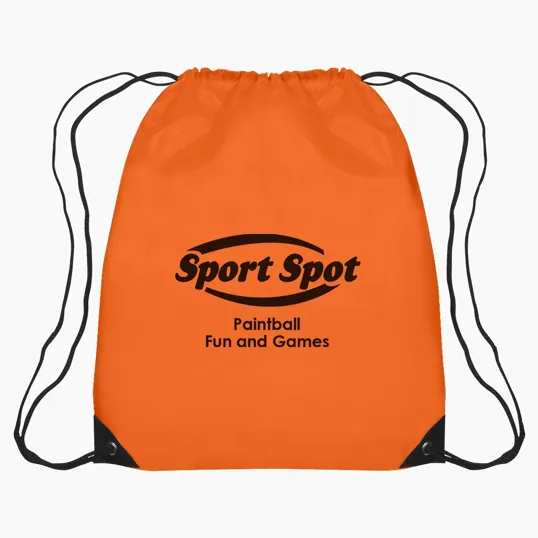 Large Hit Sports Pack Drawstring Bag — view 7