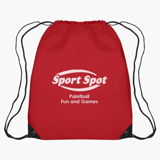 Large Hit Sports Pack Drawstring Bag — view 9