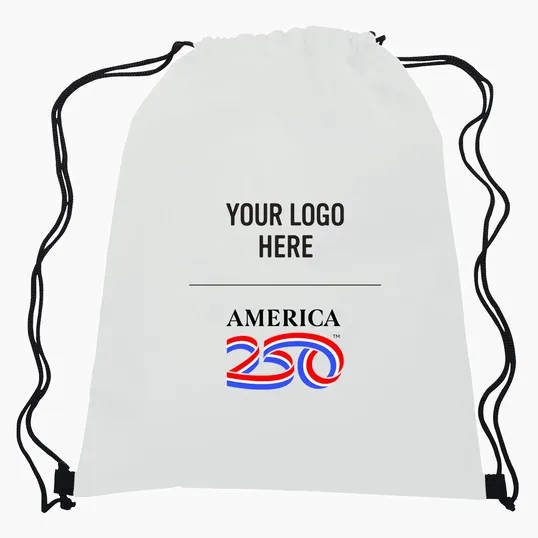America250™ Non-Woven Recycled Drawstring Sports Pack