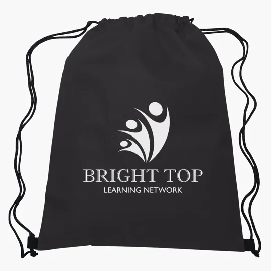 Non-Woven Recycled Sports Pack with Drawstring Closure — view 16