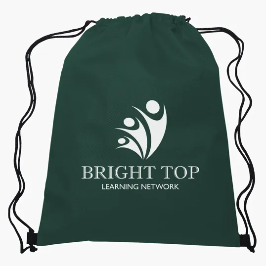 Non-Woven Recycled Sports Pack with Drawstring Closure — view 18
