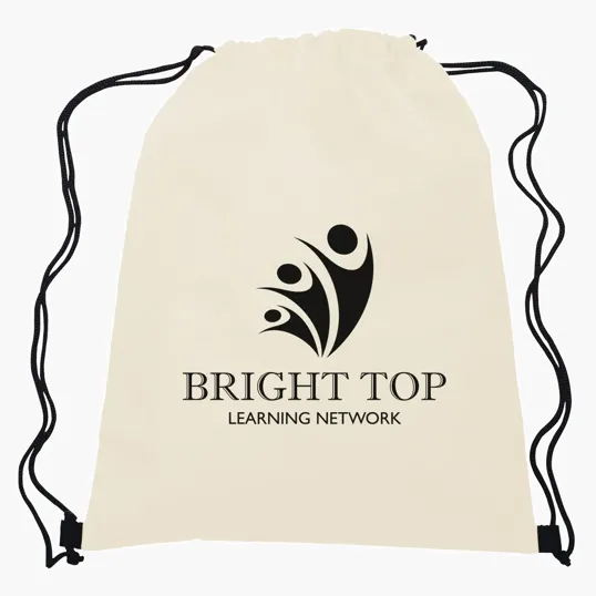 Non-Woven Recycled Sports Pack with Drawstring Closure — view 19