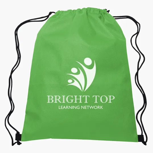Non-Woven Recycled Sports Pack with Drawstring Closure — view 20