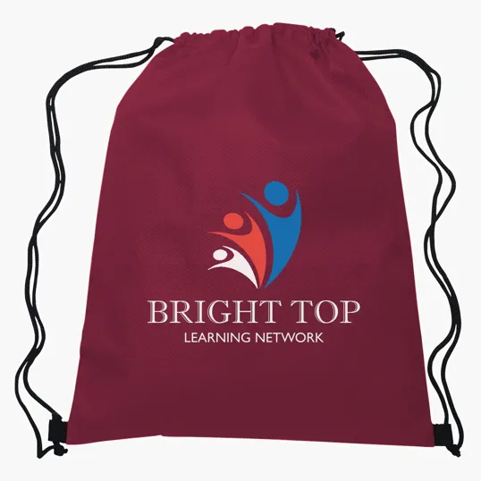 Non-Woven Recycled Sports Pack with Drawstring Closure — view 7