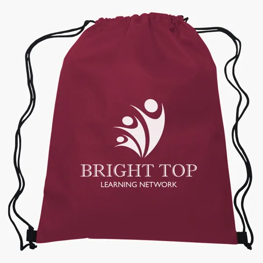 Non-Woven Recycled Sports Pack with Drawstring Closure — view 21