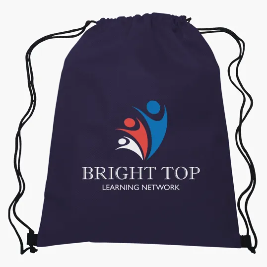Non-Woven Recycled Sports Pack with Drawstring Closure — view 8