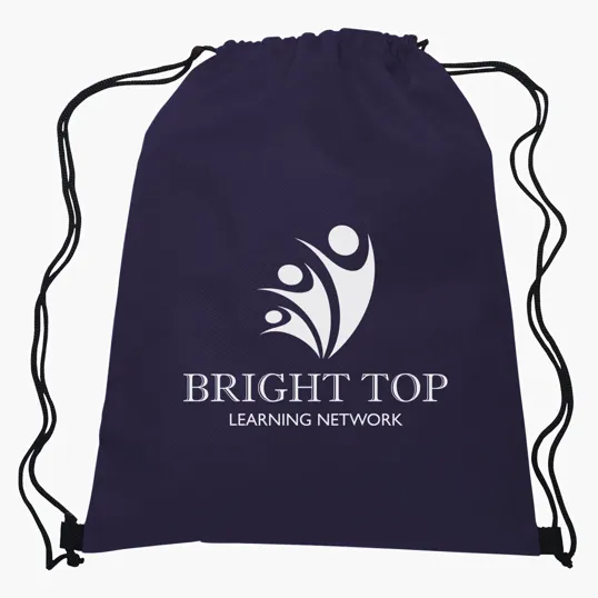 Non-Woven Recycled Sports Pack with Drawstring Closure — view 22