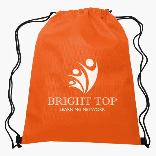 Non-Woven Recycled Sports Pack with Drawstring Closure — view 23