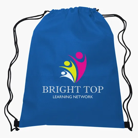 Non-Woven Recycled Sports Pack with Drawstring Closure — view 12