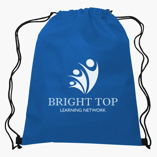 Non-Woven Recycled Sports Pack with Drawstring Closure — view 26