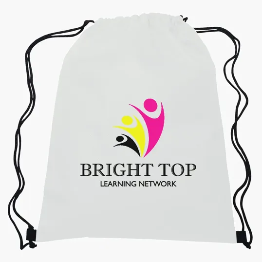 Non-Woven Recycled Sports Pack with Drawstring Closure — view 14