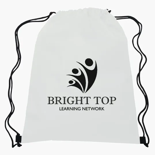 Non-Woven Recycled Sports Pack with Drawstring Closure — view 28