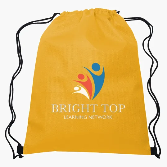 Non-Woven Recycled Sports Pack with Drawstring Closure — view 15