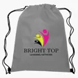 Non-Woven Recycled Sports Pack with Drawstring Closure — view 3
