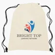 Non-Woven Recycled Sports Pack with Drawstring Closure — view 5