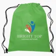 Non-Woven Recycled Sports Pack with Drawstring Closure — view 6