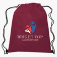 Non-Woven Recycled Sports Pack with Drawstring Closure — view 7