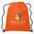 Non-Woven Recycled Sports Pack with Drawstring Closure — view 9