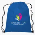 Non-Woven Recycled Sports Pack with Drawstring Closure — view 12