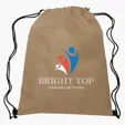 Non-Woven Recycled Sports Pack with Drawstring Closure — view 13