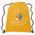 Non-Woven Recycled Sports Pack with Drawstring Closure — view 15