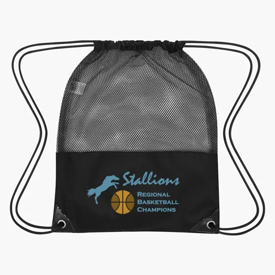Mesh Sports Pack with Drawstring Closure
