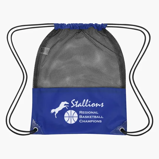 Mesh Sports Pack with Drawstring Closure — view 9