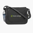 600D Polyester Messenger Bag With Matching Striped Handle