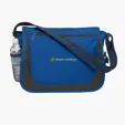 600D Polyester Messenger Bag With Matching Striped Handle — view 4
