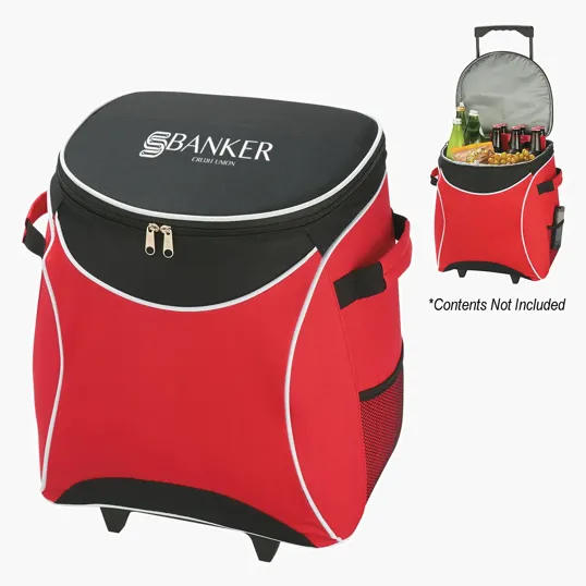 Splash Rolling Kooler with Retractable Handle — view 4