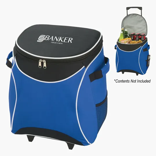 Splash Rolling Kooler with Retractable Handle — view 5
