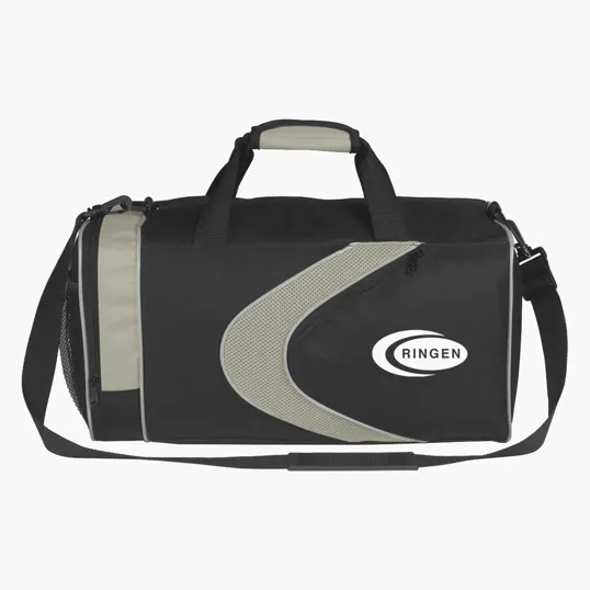 Sports Duffel Bag with 600D Polyester and Mesh — view 7