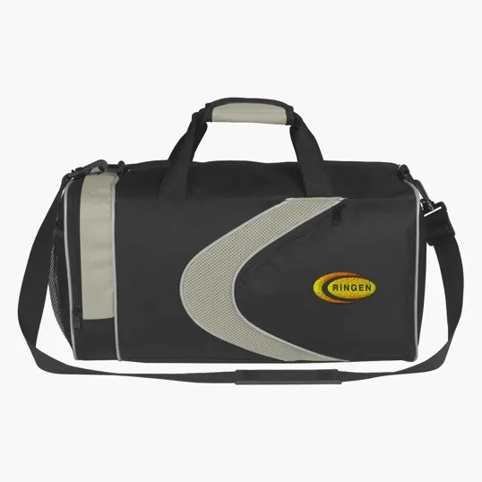 Sports Duffel Bag with 600D Polyester and Mesh — view 4