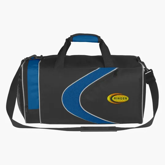 Sports Duffel Bag with 600D Polyester and Mesh — view 6