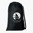 Drawstring Utility Bag with Nylon Shoulder Strap — view 2