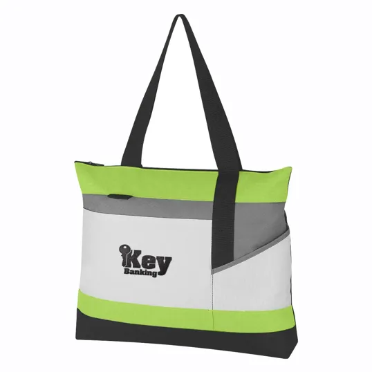 Advantage Tote Bag, 600D Polyester — view 3