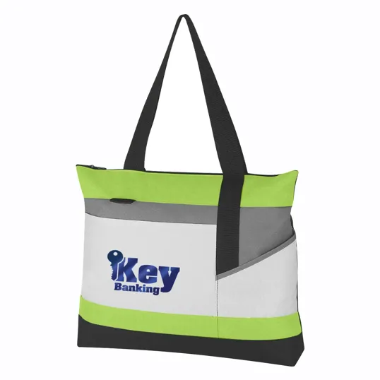 Advantage Tote Bag, 600D Polyester — view 4