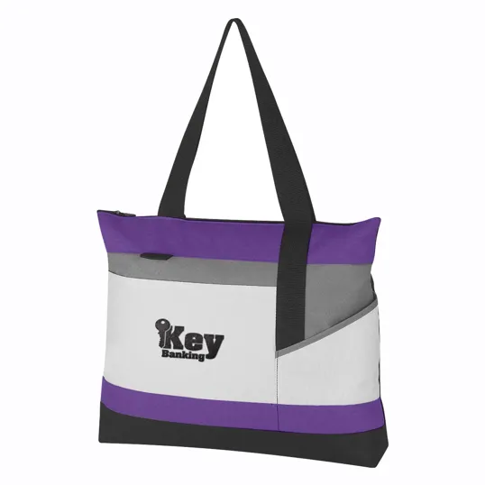 Advantage Tote Bag, 600D Polyester — view 5