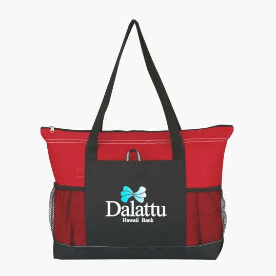 Voyager 600D Polyester Tote Bag — view 2