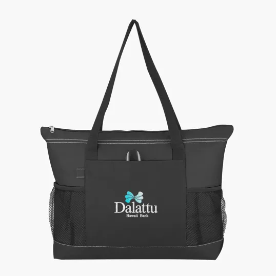Voyager 600D Polyester Tote Bag — view 4