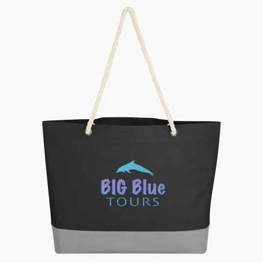 Boca Tote Bag with Rope Handles — view 4
