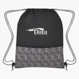 Bitmap Drawstring Backpack — view 5