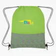 Bitmap Drawstring Backpack — view 2