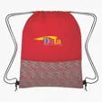 Bitmap Drawstring Backpack — view 4