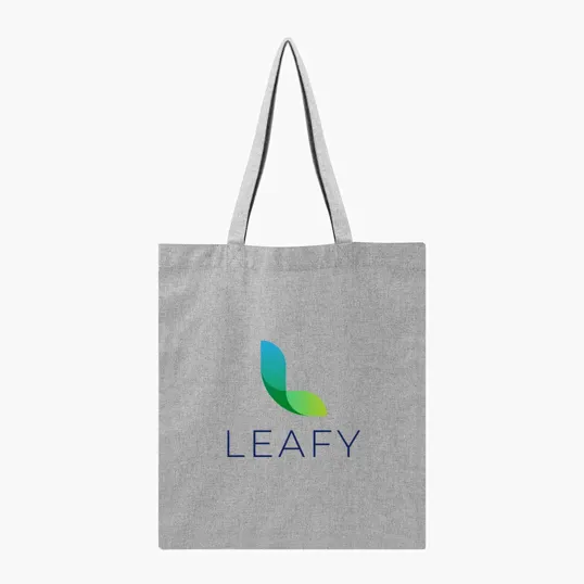 Aware™ Recycled Cotton Tote Bag, 4 Oz. — view 4